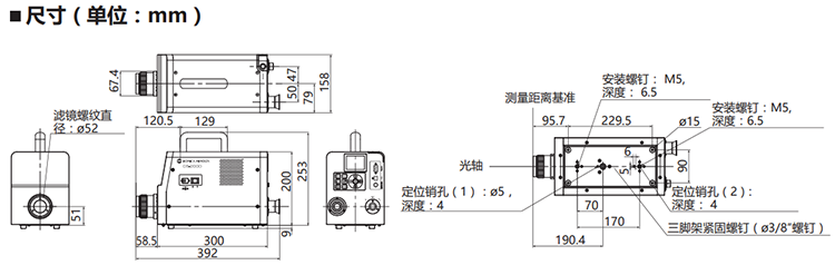 分光輻射亮度計