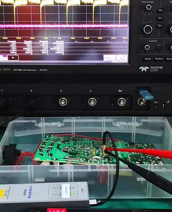 MOSFET驅動波形與隔離探頭OP6030測試方案