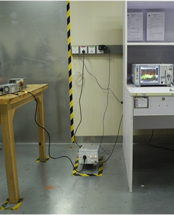 開關電源傳導實測對比和EMI測試設備校準報告